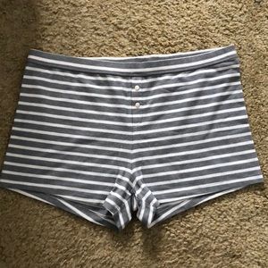 Striped Sleep Shorts